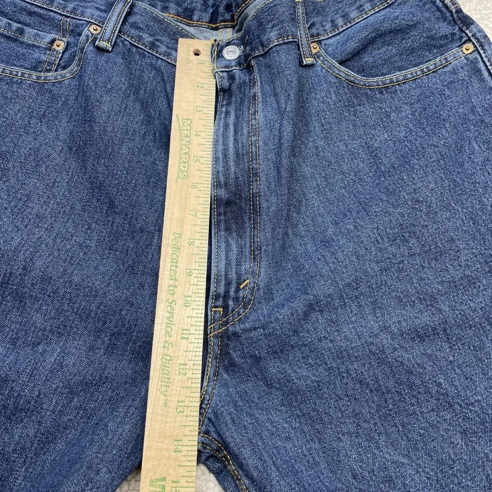 Levi's Jeans Mens 42x30 Blue 550 Relaxed Fit Tapered Leg Denim Pants